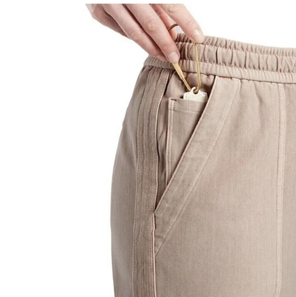 🏷️ ATHLETA Farallon Jogger  Mocha Latte Brown Size 26 - Picture 3 of 6